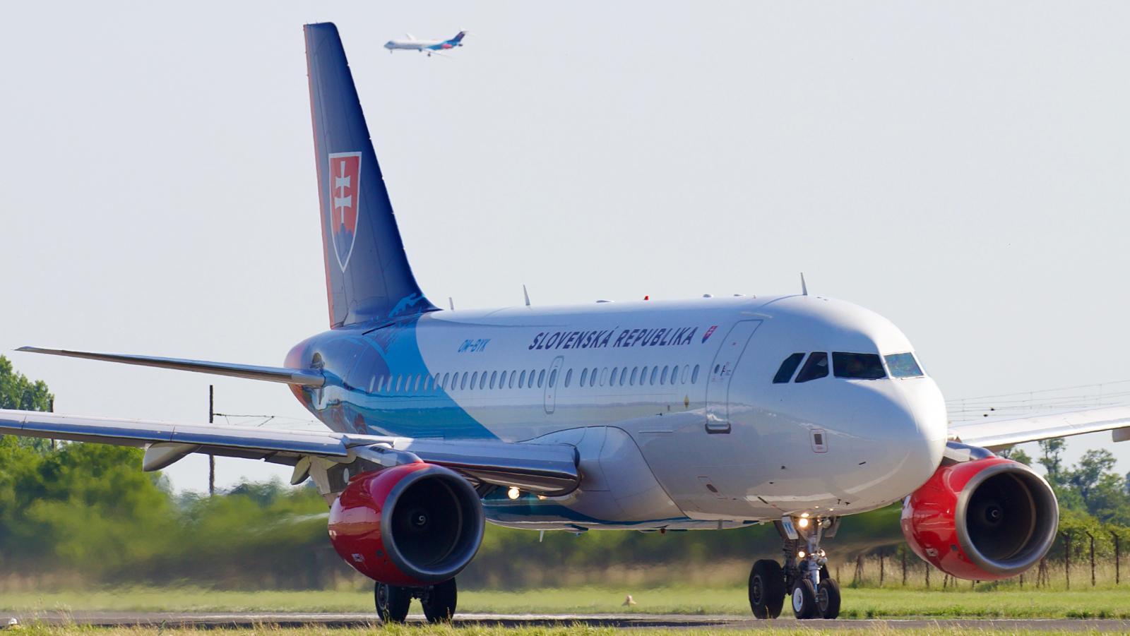 OM-BYK Slovak Government Flight Service Airbus A319-115 ACJ © P. Marianič