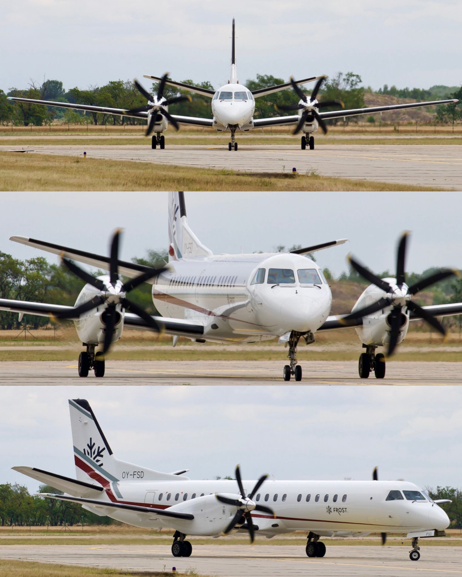OY-FSD Frost Saab 2000 © P. Marianič